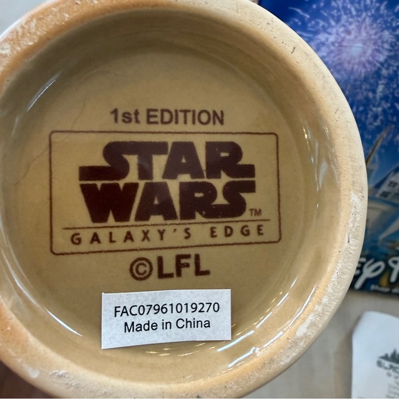 Disney Parks Star Wars Galaxy Edge Oga Cantina Ewok Ewok Tiki Mug - Picture 10 of 10